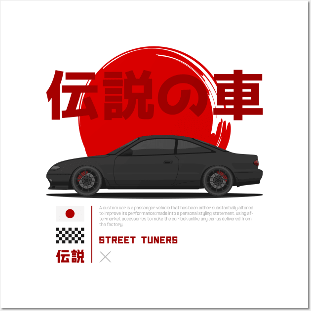 Tuner Black MX6 JDM Wall Art by GoldenTuners